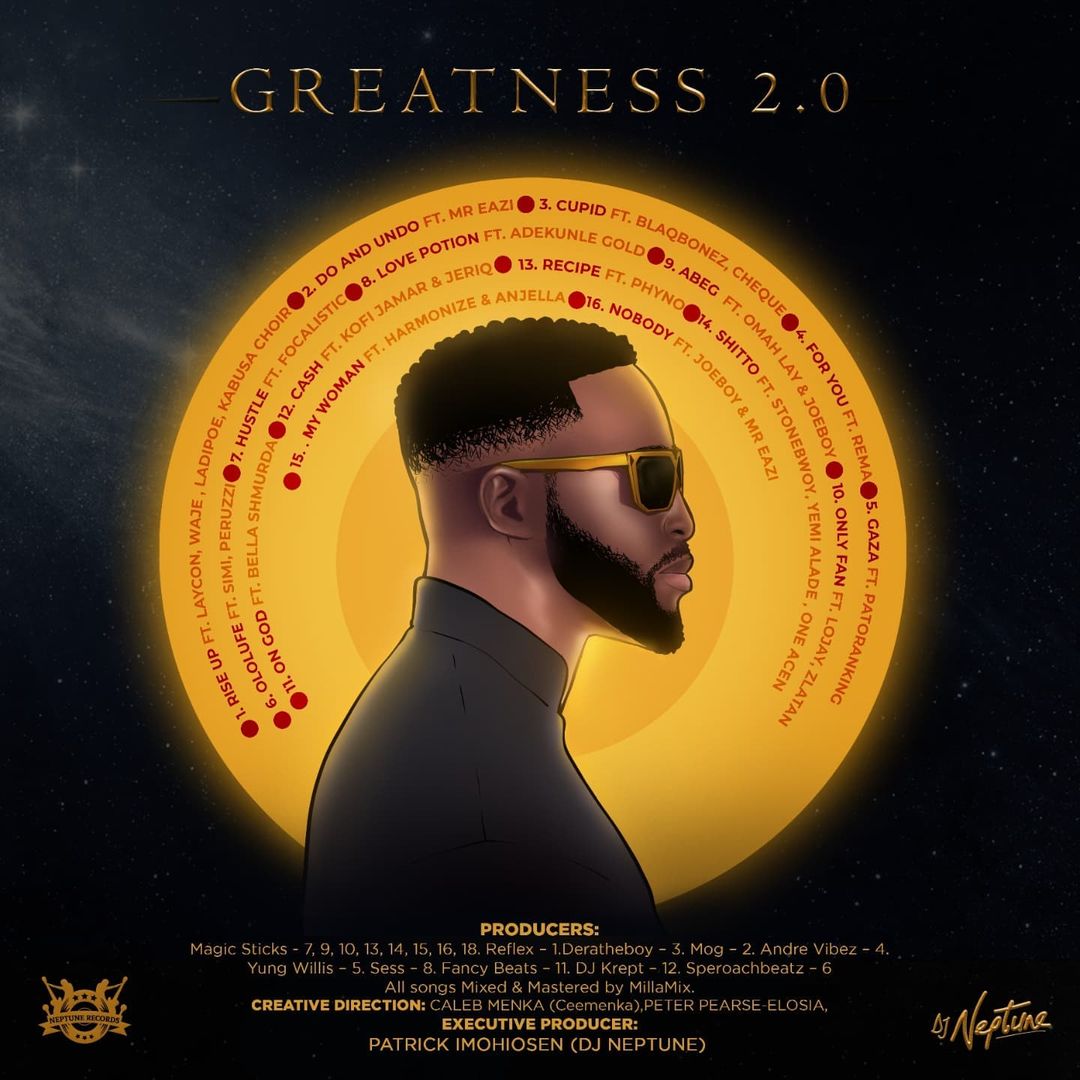 DJ Neptune Greatness 2.0 est enfin sorti !